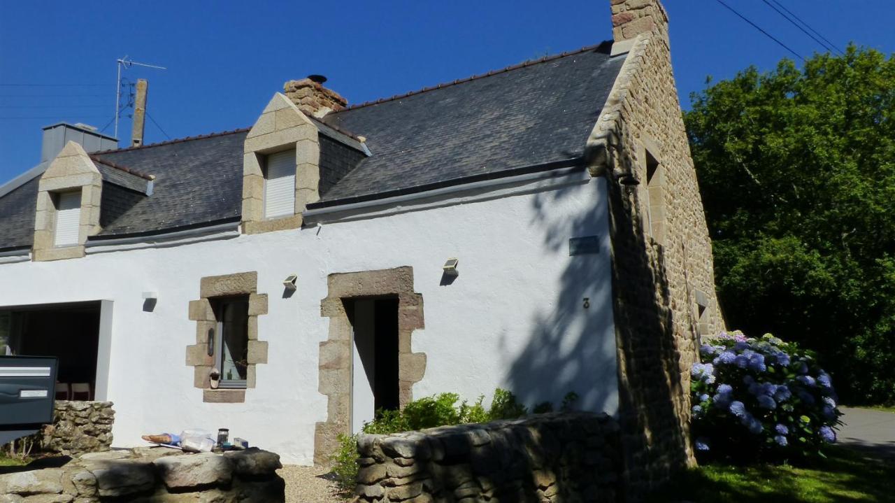 Belle Longere En Campagne A Larmor Baden Villa Buitenkant foto
